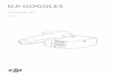 DJI GOGGLES - dl.djicdn.comGoggles/20170424/DJI_Goggles... · DJI Goggles are equipped with high-performance displays and an ultra-low latency video downlink for use with DJI aircraft,