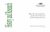 BioEnergetic Intolerance Eliminationbioenergeticallergysolutions.com/BIEHistoryandResearch.pdf · BioEnergetic Intolerance Elimination Robert Tomilson DNM, ... Georges Lakhovsky,