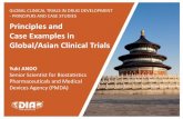 GLOBAL CLINICAL TRIALS IN DRUG DEVELOPMENT ...€“ Supplement of original guidance document “Basic Principles on Global Clinical Trials – Reference Cases” (2012) Introduction