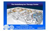 The Heidelberggpy Ion Therapy Center - people.na.infn.itpeople.na.infn.it/~vaccaro/Erice2009/TalkContributions/Haberer.pdf · The Heidelberggpy Ion Therapy Center Thomas Haberer Heidelberg