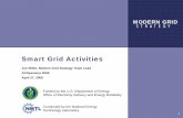 Smart Grid Activities - National Energy Technology … Library/research/energy... · Huge amount of data ... NETL / Allegheny Power BPL DFT Broadband Over Power Lines at 69 kV NETL