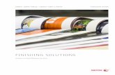 Xerox Finishing Solutions · Xerox ® Finishing Solutions ... Printer and Xerox® iGen® Digital Presses, ... converting, stapling, inserting or booklet making, all