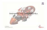Introducing SolidWorks - Penn Engineering - …robo2008/labs/IntroducingSolidWorks...Introducing SolidWorks SAAST Robotics 2008 . C. Thorne SAAST Robotics ‘08 ... shape of model
