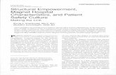 Vol, 21,N«>, 2,pp, 124-1.12 Structural Empowerment, … · Structural Empowerment, Magnet Hospital Characteristics, ... related to staff nurse burnout ... structural Empowerment,