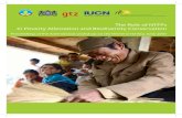 The Role of NTFPs in Poverty Alleviation and Biodiversity Conservation · for Laotian Food Security, ... 1.5 NTFPs/MAPs Management’s Contribution to Livelihood ... THE ROLE OF NTFPS