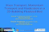 Mass Transport, Momentum Transport and … Transport, Momentum Transport and Fluidization in a ... Dept of Chemical Engineering 1. 2 ... As the fluidization rate increases, ...