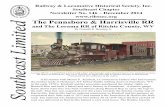 Railway & Locomotive Historical Society, Inc. Southeast … · Railway & Locomotive Historical Society, Inc. Southeast Chapter ... and The Lorama RR of Ritchie County, WV ... This