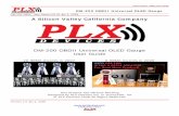 A Silicon Valley California Company - PLX Devices OBDII Universal OLED Gauge A Silicon Valley California Company DM-200 OBDII Universal OLED Gauge User Guide ... 6.2 Resetting Trouble
