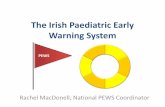 The Irish Paediatric Early Warning System · The Irish Paediatric Early Warning System ... PEWS Lifebuoy •Need to be ... In Conclusion •The Irish PEWS is more than a score