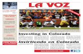 investing in Colorado - La Voz BilingüeLa Voz Edicion...comprar un boleto del Powerball, ... pasada solo puede haber inspirado ... guitar used in mariachi bands. The music comes off