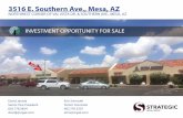3516 E. Southern Ave. - Strategic Retail Groupsrgaz.com/wp-content/uploads/3516-E.-Southern-Ave..pdf · STRATEGIC 3516 E. Southern Ave., Mesa, AZ NORTHWEST CORNER OF VAL VISTA DR.