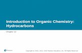Introduction to Organic Chemistry: Hydrocarbonsion.chem.usu.edu/~scheiner/LundellChemistry/lectureslides/ch12...Organic Compounds Organic chemistry is the study of carbon compounds.