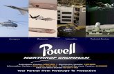 Your Partner From Prototype To Production - Powell · Aerospace Electronics Information Technical Services Your Partner From Prototype To Production Aerospace Vendor: 90021425 | Electronics
