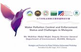 Water Pollution Control and Enforcement Status and ... · industry’s compliance status ... (CRUDE PALM OIL MILL) 1977 EQ (PRESCRIBED ... COMPETENT PERSON PROCESS Register with Environment