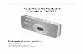 KODAK EASYSHARE Camera / M522resources.kodak.com/support/pdf/en/manuals/urg01241/M522_xUG_GLB...KODAK EASYSHARE Camera / M522 Extended user guide  For help with your camera: