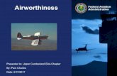 Airworthiness Administration Federal Aviation - EAA … · Federal Aviation Airworthiness Administration Presented to: Upppp per Cumberland EAA Chapter By: Pam Charles Date: 6/17/2017