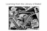 Learning from the Library of Babel - ttivanguard.com Edit View History Bookmarks Tools Help W - ... (Theyyam) Interviewl.ogg commons. Google View Edit View history Search Log in
