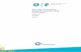 Security Foundation Requirements for SDN … Foundation Requirements for SDN Controllers Version No. 1.0 Page 3 of 18 © Open Networking Foundation Table of Contents 1
