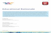 Educational Rationale - WordFlyers · Educational Rationale This paper has been written for teachers, ... is a matter of pressing concern to Australian educators in Australian educational