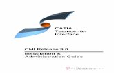 CATIA Teamcenter Interface CMI Release 9.0 Installation ... · CMI Installation & Administration Guide iii Preface About this Guide ... environment should be extended to install the