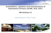 Installation, updates and maintenance of instrument drivers (ICOP…€¦ ·  · 2013-09-10Installation, updates and maintenance of instrument drivers (ICOP, ICS, ICF). ... firmware,
