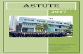 ASTUTE - Welcome to IIMSiimspune.edu.in/images/pdf/Astute-July-2017-A.pdf ·  · 2017-07-25ASTUTE The News Letter ... Sairung Developers & Promoters Pvt. Ltd, Mr. R Devrajan- Chairman,