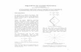 Algorithms for Crystal Symmetry - School of …alanr/report.pdfAlgorithms for Crystal Symmetry Alan Richardson ... space group of a crystal consisting of only those symmetry operations