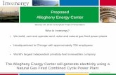 Proposed Allegheny Energy Center - Township of …elizabethtownshippa.com/wp-content/uploads/2016/02/Invenergy...Proposed Allegheny Energy Center • We build, own and operate wind,
