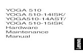 YOGA 510 YOGA 510-14ISK/ YOGA510-14AST/ YOGA 510-15ISK ...cdn.cnetcontent.com/59/19/59195887-22c4-4a36-815d-0394ff1c6a56.pdf · that may be hazardous to your eyes. • After service,