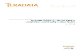 Teradata ODBC Driver for Presto Installation and …teradata-presto.s3.amazonaws.com/odbc-1.1.8.1016/TeradataODBC... · The product or products described in this book are licensed