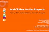 Real Clothes for the Emperor - University of Bristol · 0.0 10.0 20.0 30.0 40.0 50.0 60.0 70.0 80.0 90.0 1980 1990 2000 2010 2020 2030 2040 2050 Year Billion tonnes CO 2 Global emission