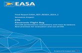 EFB Electronic Flight Bag - EASA · 5.4 Hazards from brainstorm session 30 5.5 Hazard effect analysis 30 6 EFB operational approval process 32 6.1 Assessment of best practices 32