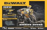 05 Onsite Offer Issue 12 - POWER TOOL SA HOMEpowertoolsa.co.za/Specials Pics/De Walt Special 05 Onsite Offer...1 DEWALT is a brand proudly distributed by Benray Tool Wholesalers. HAND
