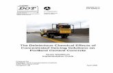 The Deleterious Chemical Effects of Concentrated …sddot.com/business/research/projects/docs/SD2002... · Solutions on Portland Cement ... The Deleterious Chemical Effects of Concentrated