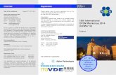 N T Sofdm.nts.uni-due.de/2014 OFDM-Flyer.pdfTrung Nguyen Univ. Duisburg-Essen 15:10 Coffee break Session 4 Multi-user networks 15:40 - 17:00 Efficient resource allocation for MIMO-OFDM