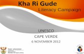 Kha Ri Gude - UNESCO Institute for Lifelong Learninguil.unesco.org/.../en/SouthAfricaKhaRiGudeLiteracyCam… ·  · 2015-09-11•To use spoken English ... Printing 48 475 37 188