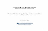 Water Reliability Study & General Plan Update · Water Reliability Study & General Plan Update ... of the Village's wells apparently due to age, ... provide the Village with a comprehensive