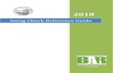 SMOG CHECK REFERENCE GUIDE - California Bureau of ... · This Smog Check Reference Guide is intended to serve as a reference ... 1.2.0 Test Only ... testing for vehicles registered