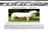 Sep 2014 newsletter web - Ryeland 2014 newsletter web.pdf · held on August 23rd at Ludlow ... record catalogue entries; 213 ... - S & JE Fisher, Greenlea, Southwaite, Carlisle, Cumbria,