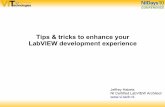Tips & tricks to enhance your LabVIEW development experience … · 11 march BE / 16 march NL Tips and tricks to enhance your LabVIEW development experience 2 Automatically Select