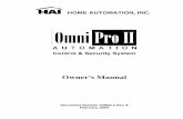 20R00-2 OmniPro II Owner's Manual - AlarmHow.net Pro II/OmniPro II User Manual.pdfVoice Dialer ... What You Hear - If Your OmniPro II Calls You ... Underwriter's Laboratories (UL)