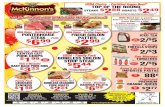 Courtesy of McKinnon’s and Certified Angus Beef USDA ...images.mckinnonsmarkets.com/McKinnons_9.16.11.pdf · grApE cUpS $399 lb. ... BEER & wINE (Salem, NH Only) BEER & wINE (Danvers