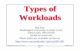 Types of Workloads - Washington University in St. Louisjain/cse567-08/ftp/k_04tow.pdf · What are the different types of workloads? 2. ... Synthetic Programs, Application Benchmarks,