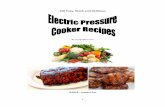 100 Easy, Quick and Delicious - Smart Cookers Easy, Quick and Delicious By InstantPot.com ©2013 – Instant Pot 2 Table of Contents • BBQ - Page 3 • Beans – Page 7 • Beef