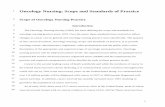 Oncology Nursing: Scope and Standards of Practice - … and Standards for... · Oncology Nursing: Scope and Standards ... Oncology Nursing: Scope and Standards of Practice, is to