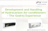 Development and Handling of Hydrocarbon Air … and Handling of Hydrocarbon Air-conditioners – The Godrej Experience UNFCCC Side Event, Bonn, 10th June 2013 Introduction •Who we
