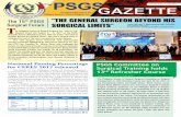 Jose Ravelo T. Bartolome, MD, FPSGS Vice President, …psgs.org.ph/assets/images/PSGS_Gazette_Dec_2017_Issue.pdf · their management. The course overview was given by Dr. Deogracias