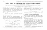 Basic Block of Pipelined ADC Design Requirements · 234 V. KLEDROWETZ, J. HAZE, BASIC BLOCK OF PIPELINED ADC DESIGN REQUIREMENTS Basic Block of Pipelined ADC Design Requirements Vilem