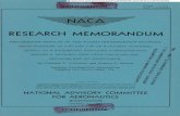 NACA RESEARCH MEMORANDUM - NASA · NACA RESEARCH MEMORANDUM ... airplane configuration having a tapered wing with circular-arc ... The "bucket" in the lift-curve slope at about a