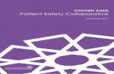 OXFORD AHSN Patient Safety Collaborative patient safety landscape in the NHS Clinical risk management emerged as an organisational priority in the NHS in the mid-1990s. Patient safety